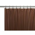 Livingquarters USC-4-13 4 Gauge Vinyl Shower Curtain Liner, Brown LI55883
